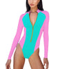 Surfing Sport Long Sleeve Swimsuit - Sexikinis Swim