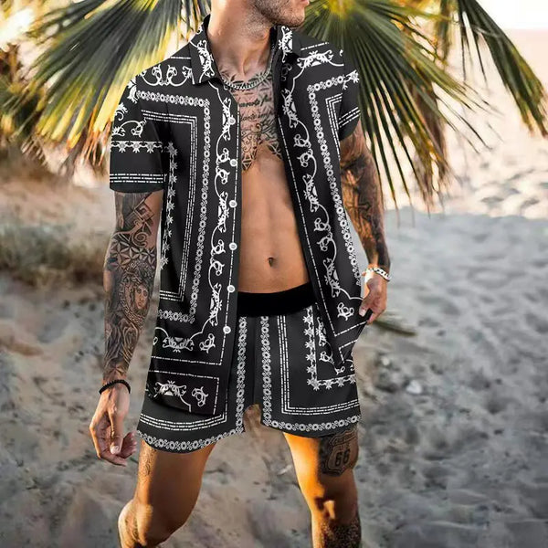 Designer style men two piece Beach set