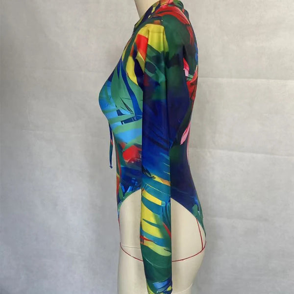 Tropical Blisser one piece swimsuit