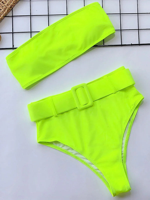 Sally High Waist two piece swimsuit