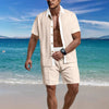 2025 Summer Hot Selling New Men's Casual Versatile beach shorts set