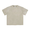 Beige t-shirt on a white background