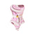 High fashion vintage one piece swimsuit with cover up