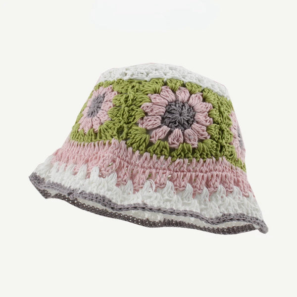 New Crochet Korean Handmade Bucket Hat - Sexikinis Swim