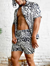 Trendy men two piece Beach set