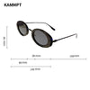 Friday Luxury Metal Designer Sunglasses