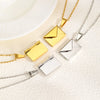Envelope Photo Custom Stainless Steel Gift Jewelry Necklace