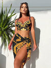 Lux three piece swimsuit
