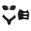 Nitty flower two piece swimsuit with Mini Skirt