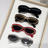 New Fashion Oval Cat Eye Sunglasses - Sexikinis Swim