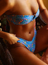 Floral two piece swimsuit