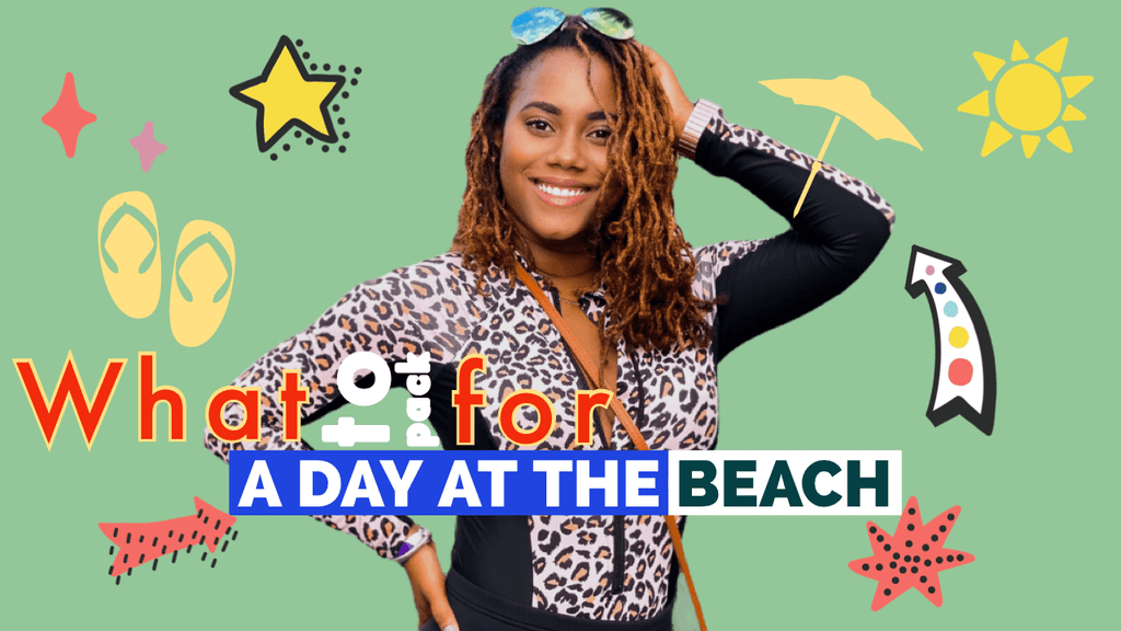 What to pack for a day at the beach!