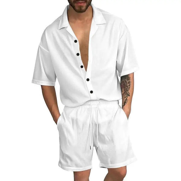 Cardigan casual beach shorts set- Sexikinis Swim