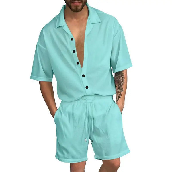 Cardigan casual beach shorts set- Sexikinis Swim