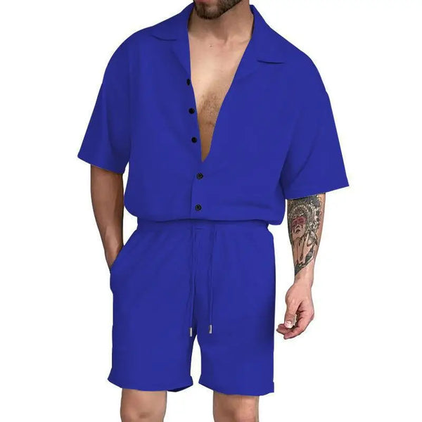 Cardigan casual beach shorts set- Sexikinis Swim