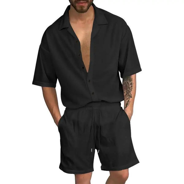 Cardigan casual beach shorts set- Sexikinis Swim