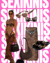 Cute chic leopard vibe vacation full outfit