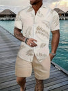 Men's Hawaii beach outfit
