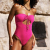 Vee one piece swimsuit