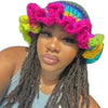 Ruffled Handmade Knit Bucket Hat