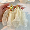 Handmade Cotton Long TasselEarrings -Sexikinis Swim