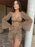 Sexy Tassel three piece swimsuit