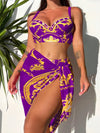 Lux three piece swimsuit