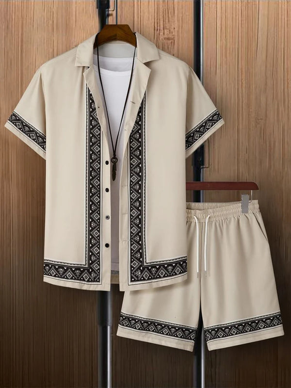 Summer Men's casual beach outfit