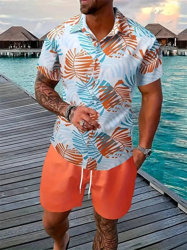 Men's Hawaii beach outfit