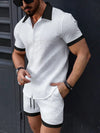 Summer Hawaiian Men's Comfortable Beach shorts set