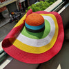 Designer empty top visor hat for woman
