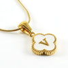Lucky Clover Stainless Steel Pendant Necklace - Sexikinis Swim