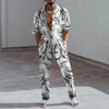 Vacation Straight Men Summer Casual pants set