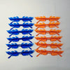 12 PCSFlame Shaped Sunglasses