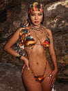 In-X Bandage three piece swimsuit - Sexikinis Swim