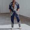 Vacation Straight Men Summer Casual pants set
