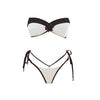 Nitty flower two piece swimsuit with Mini Skirt