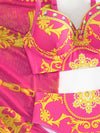 Lux three piece swimsuit