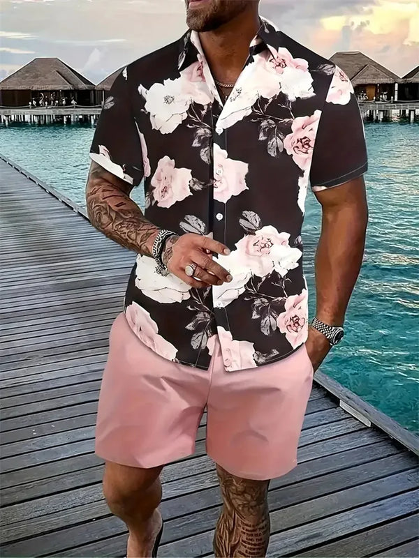 Men's Hawaii beach outfit
