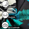 Men's Casual 2-Piece Shirt and Shorts Set, Plus Size Letter Print Button Down Vacation Outfit