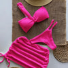 Minimalist three piece swimsuit
