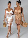 Adogirl Summer BeachCrochet two piece swimsuit - Sexikinis Swim