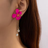 Big Flower Drop Earrings - Sexikinis Swim