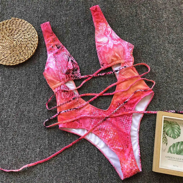 Kadee strap one piece swimsuit