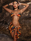 In-X Bandage three piece swimsuit - Sexikinis Swim