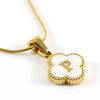 Lucky Clover Stainless Steel Pendant Necklace - Sexikinis Swim