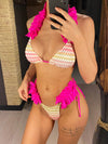 Ruffled Frilled Bae two piece swimsuit