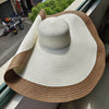 Designer empty top visor hat for woman
