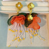 Handmade Cotton Long TasselEarrings -Sexikinis Swim