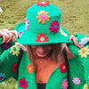 Hollow Knitted Fisherman Hat - Sexikinis Swim
